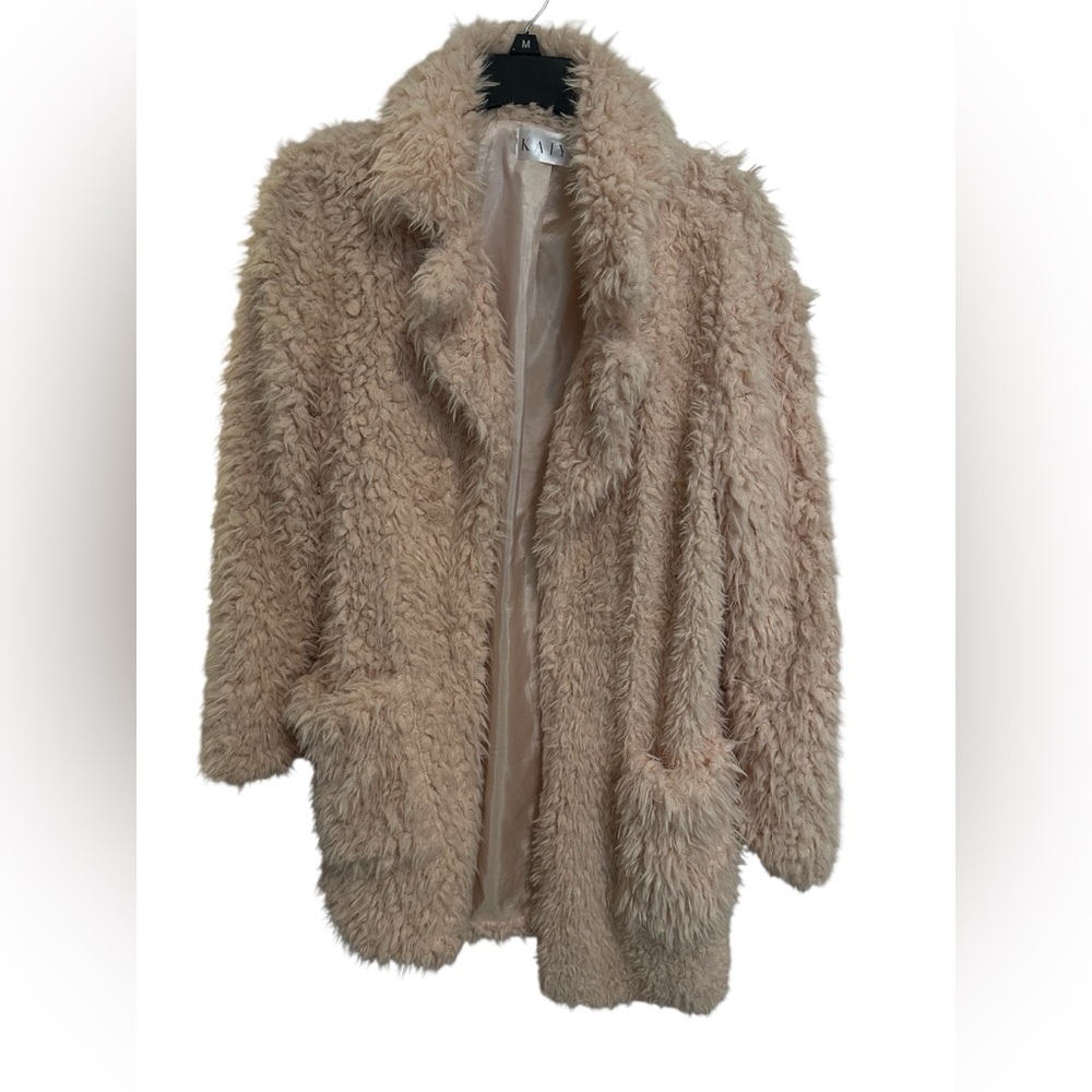 KAIYA Dusty Pink textured Jacket